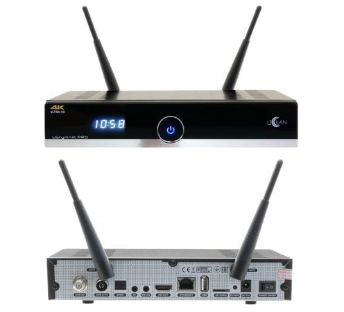 UCLAN USTYM 4K Pro Combo DVB-S2X+DVB-T2/C Wifi Multistream - DECODER