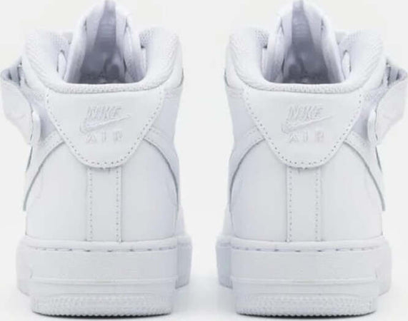 Nike Air Force Mid in Pelle Bianca Scarpe Unisex Sneaker Casual Collo Alto Con Suola in Gomma Moda/Uomo/Scarpe/Sneaker e scarpe sportive/Sneaker casual D'Avanzo Clazature - Nola, Commerciovirtuoso.it