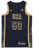Nike-Canotta-Basket-Uomo-50th-Anniversary-Limited-Jersey-Team-Usa-Obsidian/truly-Gold-da-uomo