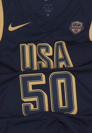 Nike-Canotta-Basket-Uomo-50th-Anniversary-Limited-Jersey-Team-Usa-Obsidian/truly-Gold-da-uomo