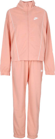 Nike-Completo-Tuta-Donna-W-Essential-Tracksuit-Lt-Madder-Root/white/white-da-donna