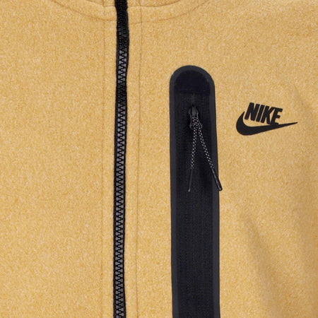 Nike-Felpa-Cappuccio-Zip-Uomo-Sportswear-Tech-Fleece-Full-zip-Winter-Hoodie-Elemental-Gold/black-da-uomo