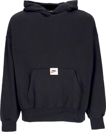 Nike-Felpa-Leggera-Cappuccio-Donna-Sportswear-Circa-50-Fleece-Hoodie-Black/sail-da-donna