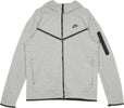 Nike-Felpa-Leggera-Cappuccio-Zip-Uomo-Sportswear-Tech-Fleece-Hoodie-Dk-Grey-Heather/black-da-uomo