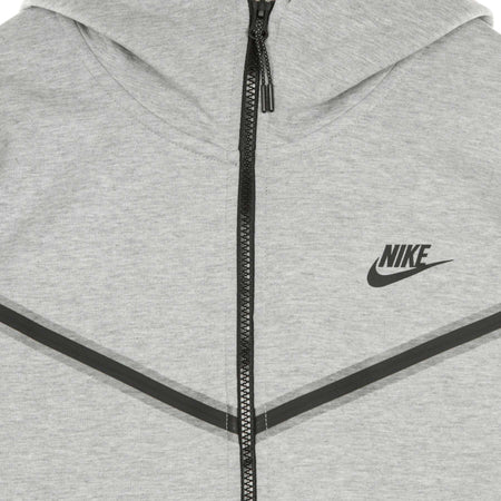 Nike-Felpa-Leggera-Cappuccio-Zip-Uomo-Sportswear-Tech-Fleece-Hoodie-Dk-Grey-Heather/black-da-uomo