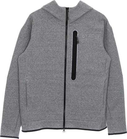 Nike-Felpa-Leggera-Cappuccio-Zip-Uomo-Tech-Fleece-Full-Zip-Hoodie-Revival-Black/htr-da-uomo