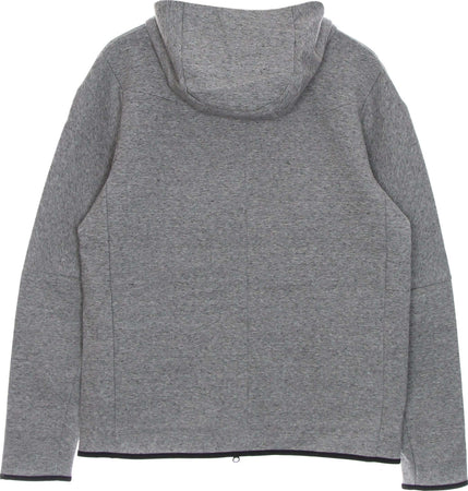 Nike-Felpa-Leggera-Cappuccio-Zip-Uomo-Tech-Fleece-Full-Zip-Hoodie-Revival-Black/htr-da-uomo