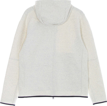 Nike-Felpa-Leggera-Cappuccio-Zip-Uomo-Tech-Fleece-Full-Zip-Hoodie-Revival-White/htr-da-uomo