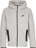 Nike-Felpa-Leggera-Cappuccio-Zip-Uomo-Tech-Fleece-Full-zip-Windrunner-Hoodie-Dk-Grey-Heather/black-da-uomo