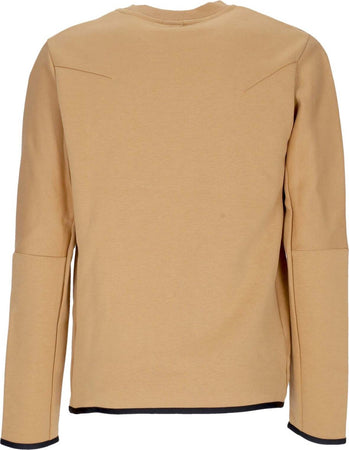 Nike-Felpa-Leggera-Girocollo-Uomo-Sportswear-Tech-Fleece-Elemental-Gold/sail-da-uomo