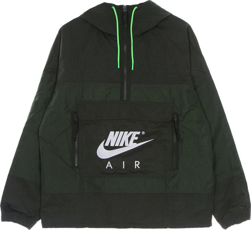 Nike-Giacca-Tuta-Cappuccio-Uomo-Air-Ul-Anorak-Sequoia/carbon-Green/white-da-uomo