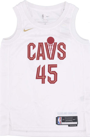 NIKE-NBA-Canotta-Basket-Uomo-Nba-Association-Edition-2022/23-Dri-fit-Swingman-Jersey-No-45-Donovn-Mitchell-Clecav-White-da-uomo