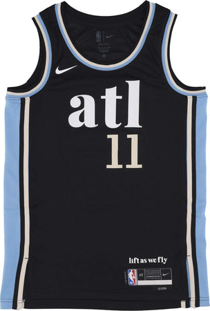NIKE-NBA-Canotta-Basket-Uomo-Nba-City-Edition-2023/24-Swingman-Jersey-No-11-Trae-Young-Atlhaw-Black-da-uomo