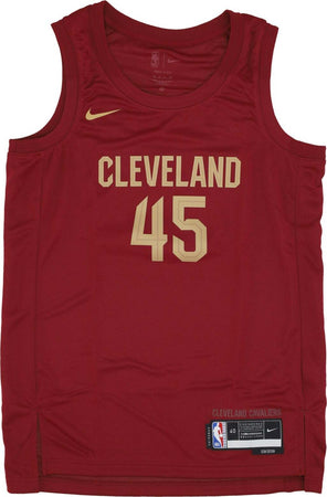 NIKE-NBA-Canotta-Basket-Uomo-Nba-Icon-Edition-2022/23-Dri-fit-Jersey-No-45-Mitchell-Donovn-Clecav-Team-Red-da-uomo