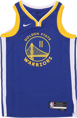 NIKE-NBA-Canotta-Basket-Uomo-Nba-Icon-Edition-22-Dri-fit-Swingman-Jersey-No-11-Klay-Thompson-Golwar-Rush-Blue-da-uomo