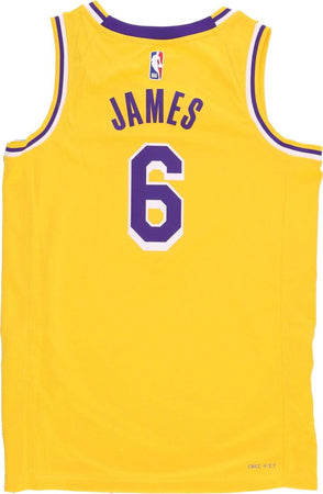 NIKE-NBA-Canotta-Basket-Uomo-Nba-Icon-Edition-22-Dri-fit-Swingman-Jersey-No-6-Lebron-James-Loslak-Amarillo-da-uomo