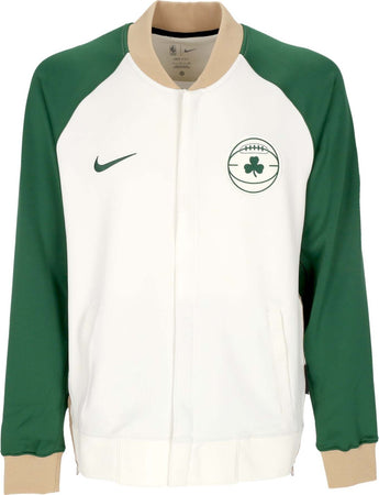 NIKE-NBA-Felpa-College-Uomo-Nba-City-Edition-Dri-fit-Showtime-L/s-Full-zip-Jacket-Boscel-Sail/gorge-Green/hemp/gorge-Green-da-uomo