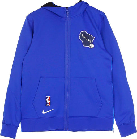 NIKE-NBA-Felpa-Leggera-Cappuccio-Zip-Uomo-Nba-Therma-Flex-Showtime-City-Edition-Milbuc-Game-Royal/photo-Blue/photo-Blue/white-da-uomo