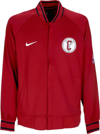 NIKE-NBA-Felpa-Leggera-College-Uomo-Nba-City-Edition-Dri-fit-Showtime-Full-zip-Jacket-Chibul-Team-Crimson/team-Crimson/white-da-uomo