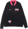 NIKE-NBA-Felpa-Leggera-College-Uomo-Nba-Dri-Fit-Showtime-L/s-Jacket-Saaspu-Black/black/white-da-uomo