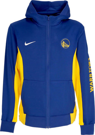 NIKE-NBA-Giacca-Tuta-Cappuccio-Uomo-Nba-Showtime-Dri-fit-Full-zip-Hoodie-Golwar-Rush-Blue/amarillo/amarillo/white-da-uomo