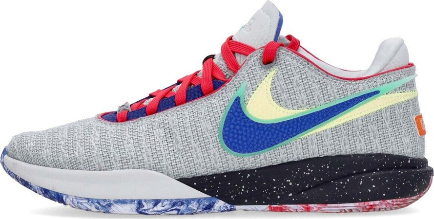 NIKE-NBA-Scarpa-Basket-Uomo-Lebron-Xx-Light-Silver/hyper-Royal/lemon-Chiffon-da-uomo