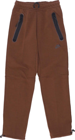 Nike-Pantalone-Tuta-Leggero-Uomo-Sportswear-Tech-Fleece-Pant-Cacao-Wow/black-da-uomo
