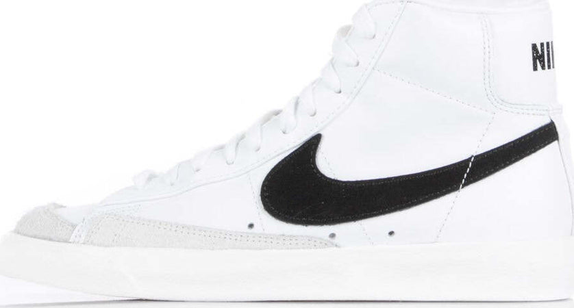 Nike-Scarpa-Alta-Uomo-Blazer-Mid-77-Vintage-White/black-da-uomo