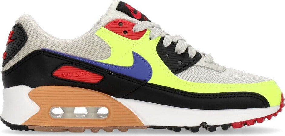Nike-Scarpa-Bassa-Donna-Wmns-Air-Max-90-Light-Bone/lt-Ultramarine/volt/black-da-donna