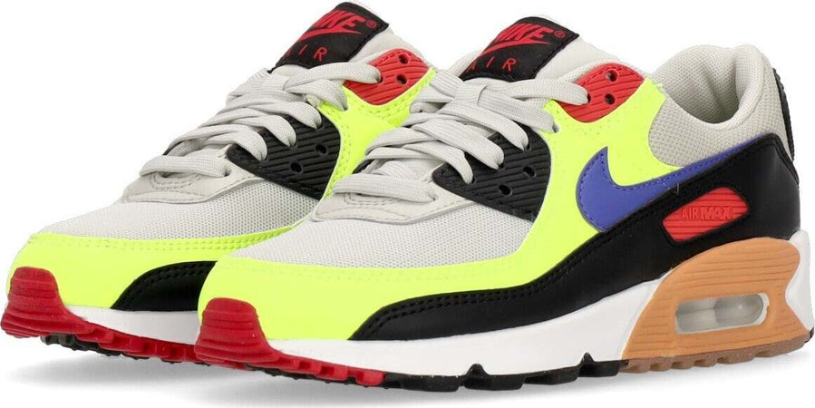 Nike-Scarpa-Bassa-Donna-Wmns-Air-Max-90-Light-Bone/lt-Ultramarine/volt/black-da-donna