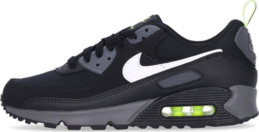 Nike-Scarpa-Bassa-Uomo-Air-Max-90-Black/white/volt/iron-Grey-da-uomo