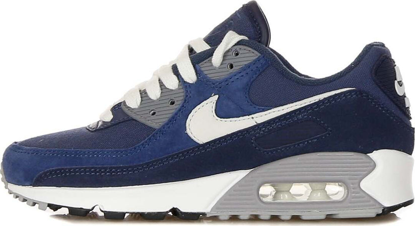Nike-Scarpa-Bassa-Uomo-Air-Max-90-Premium-Obsidian/summit-White/midnight-Navy-da-uomo