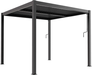 NIMBUS---pergola-bioclimatica-m-4x4-Grigio-scuro-Milani-Home