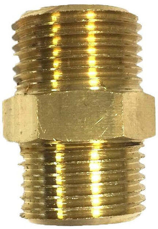 Niplex vite doppia in ottone spessorato da 3/4