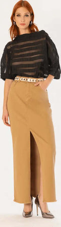 NO-NA'-|-Blusa-a-righe-scollo-barca
