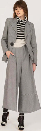 NO-NA'-|-Giacca-blazer-pied-de-poule