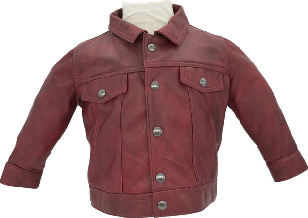 Noa---Giacca-Baby-Bordeaux-in-vera-pelle