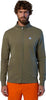 North-Sails-felpa-con-zip-verde-oliva-Basic-691221