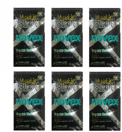 Novex Mystic Black Hair Mask 10gr Cad. Maschera Per Per Capelli Afro