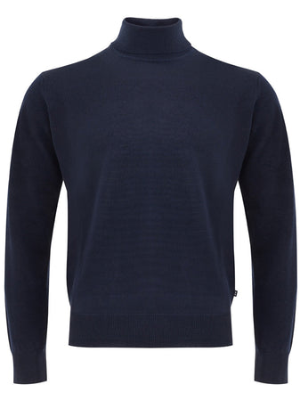Ferrante Maglione Dolcevita Blu da uomo