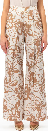 NUALY | Pantalone fantasia fiori Moda/Donna/Abbigliamento/Pantaloni You Store - Messina, Commerciovirtuoso.it