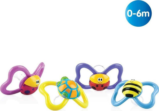 Nuby-Succhietto-PACI-PALS-0-6-Mesi-Assortito