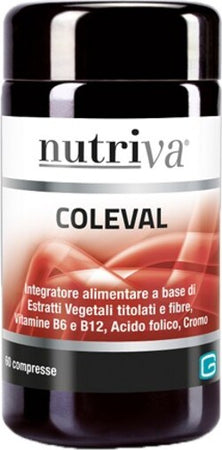 NUTRIVA-COLEVAL-integratore-alimentare-60-compresse-Cabassi-e-Giuriati