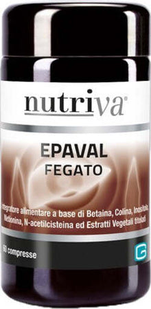 NUTRIVA-EPAVAL-FEGATO-integratore-alimentare-60-compresse-Cabassi-e-Giuriati