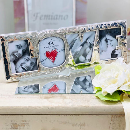 Portafoto Casa Reale Love Argento 925