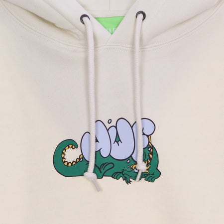 HUF Felpa Cappuccio Uomo Magic Dragon P/o Hoodie Off White da uomo