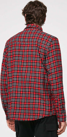 Oakley Podium Plaid Flannel Camicia Uomo Flanella a Scacchi Camicia Invernale Casual Rossa Button-Down Con Taschino Moda/Uomo/Abbigliamento/T-shirt polo e camicie/Camicie casual Snotshop - Roma, Commerciovirtuoso.it
