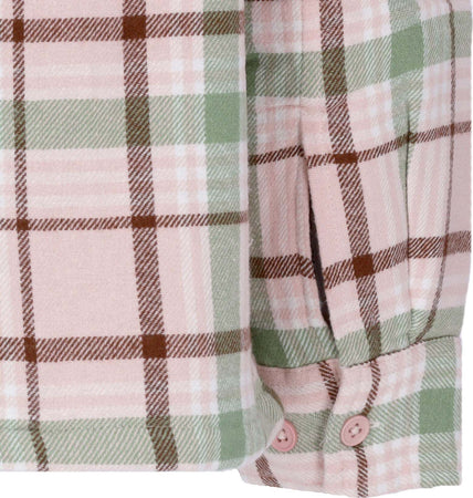 OBEY-Camicia-Imbottita-Uomo-Dom-Shirt-Jacket-Pink-Clay-Multi-da-uomo