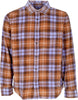 OBEY-Camicia-Manica-Lunga-Uomo-Andrew-L/s-Woven-Shirt-Copper-Multi-da-uomo