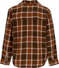 OBEY-Camicia-Manica-Lunga-Uomo-Bigwig-Plaid-Woven-L/s-Sepia-Multi-da-uomo